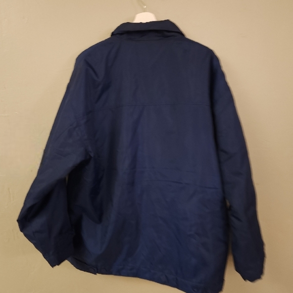 90's Navy Blue Waterproof Jacket - Picture 8 of 9